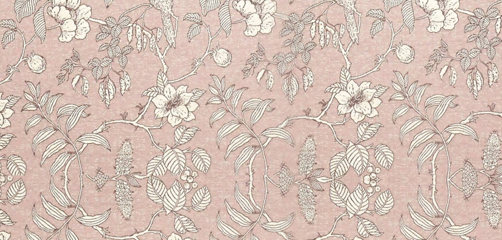 Blush Fern Song Blackout Curtain Engage 1