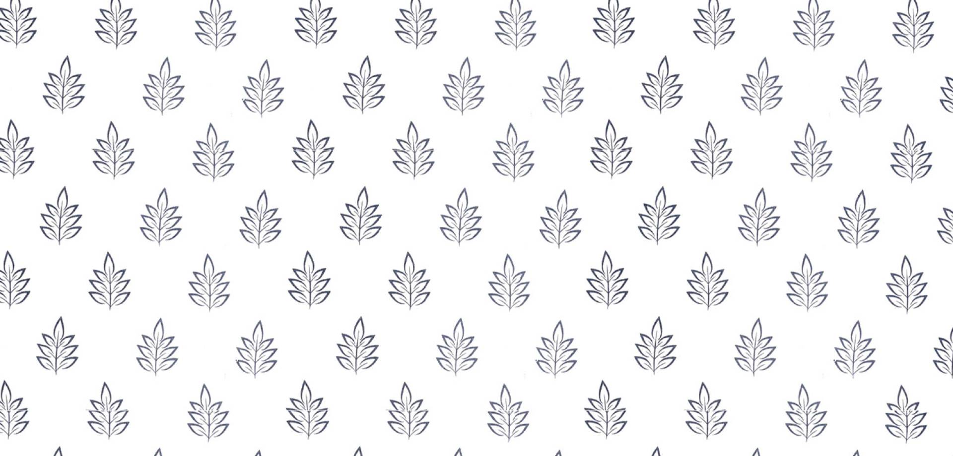 Blue Leaf Echoes Curtain