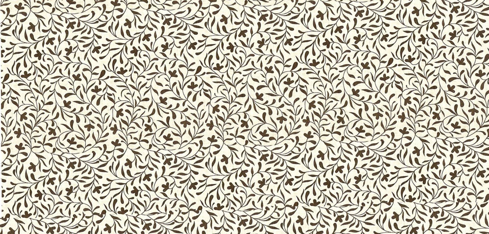 Earthy Vine Bloom Curtain
