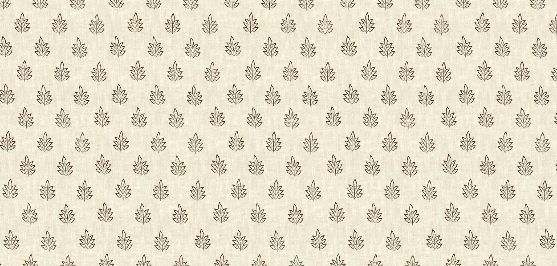 Cocoa Leaf Print Curtain