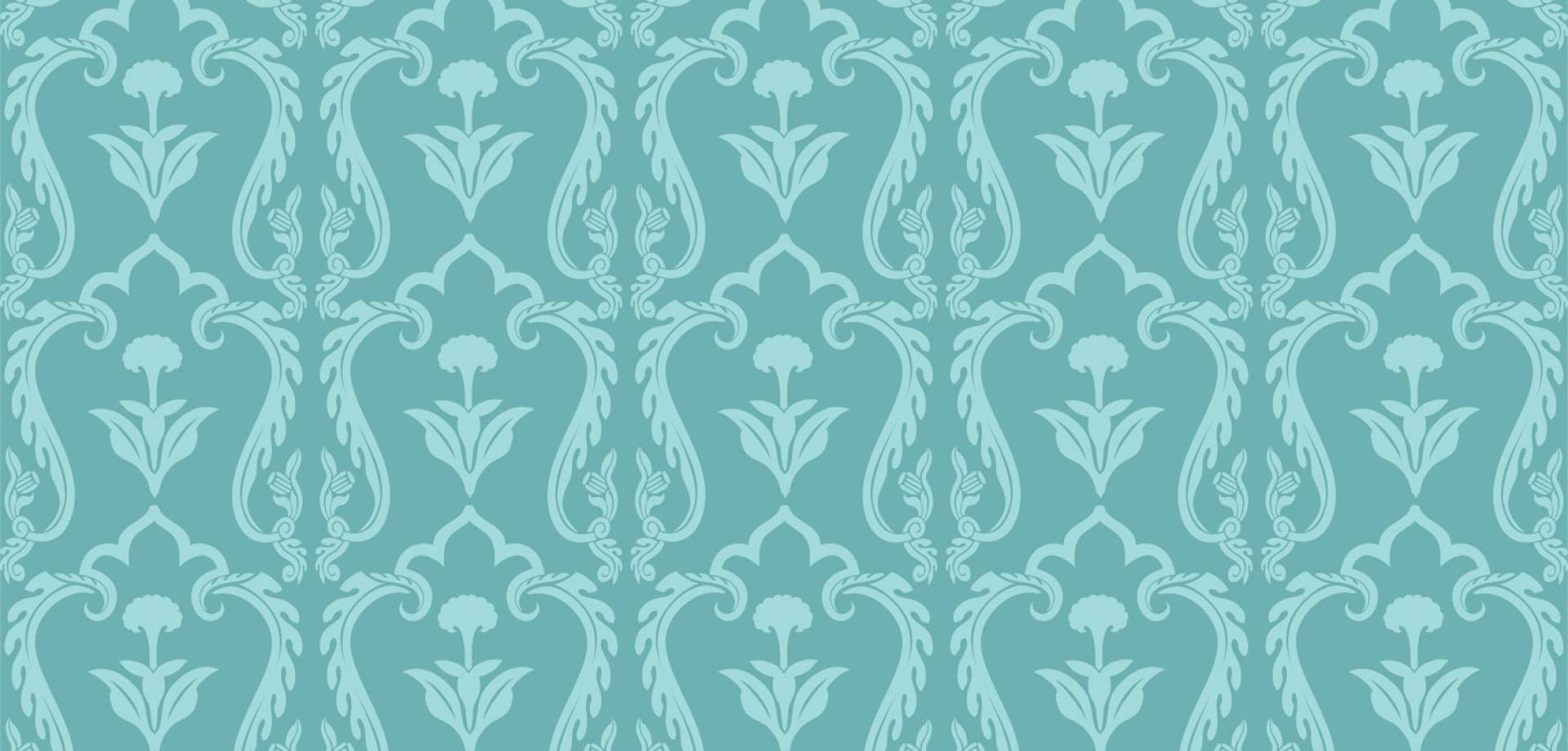 Pink Mughal Damask Wallpaper
