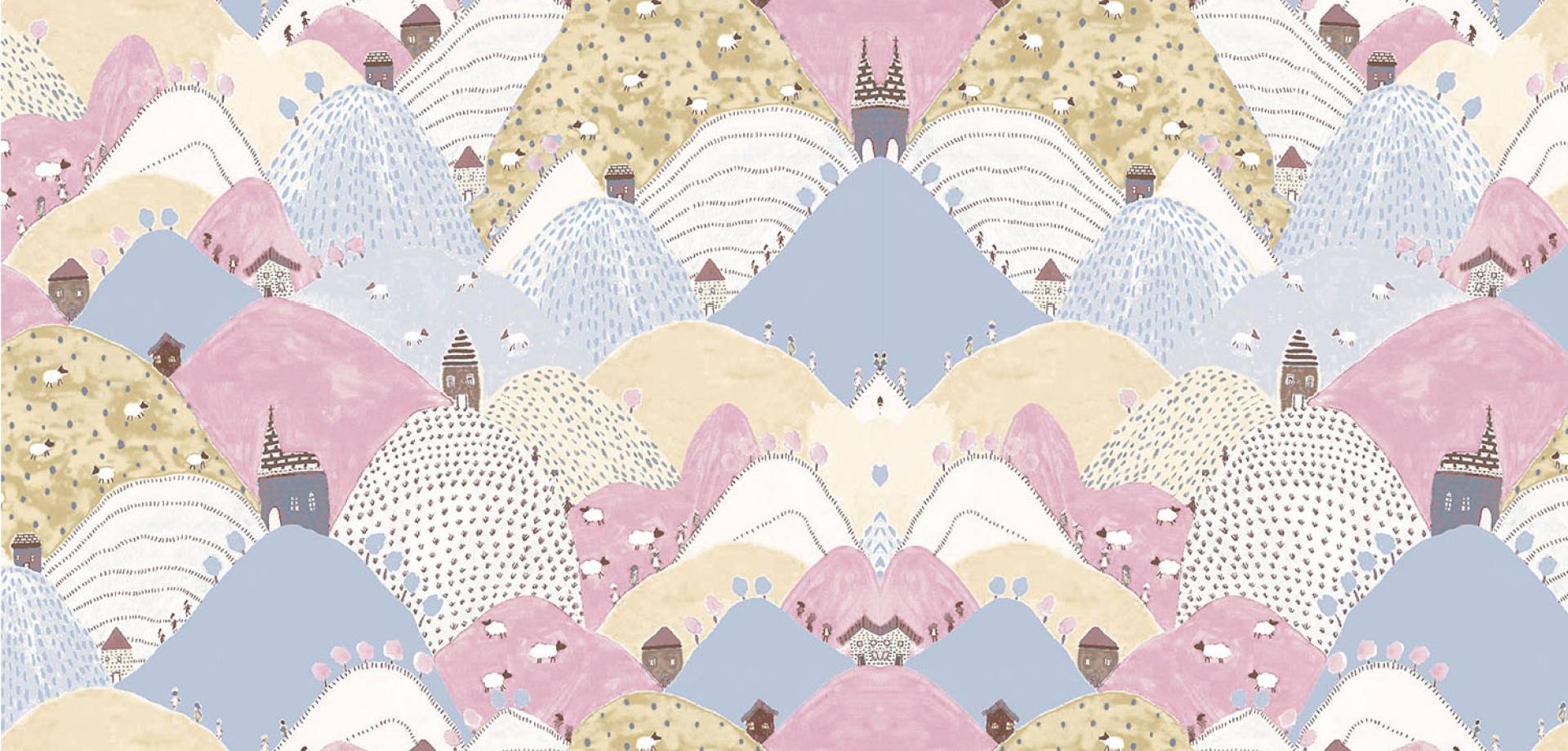 Candy Pastel Hills