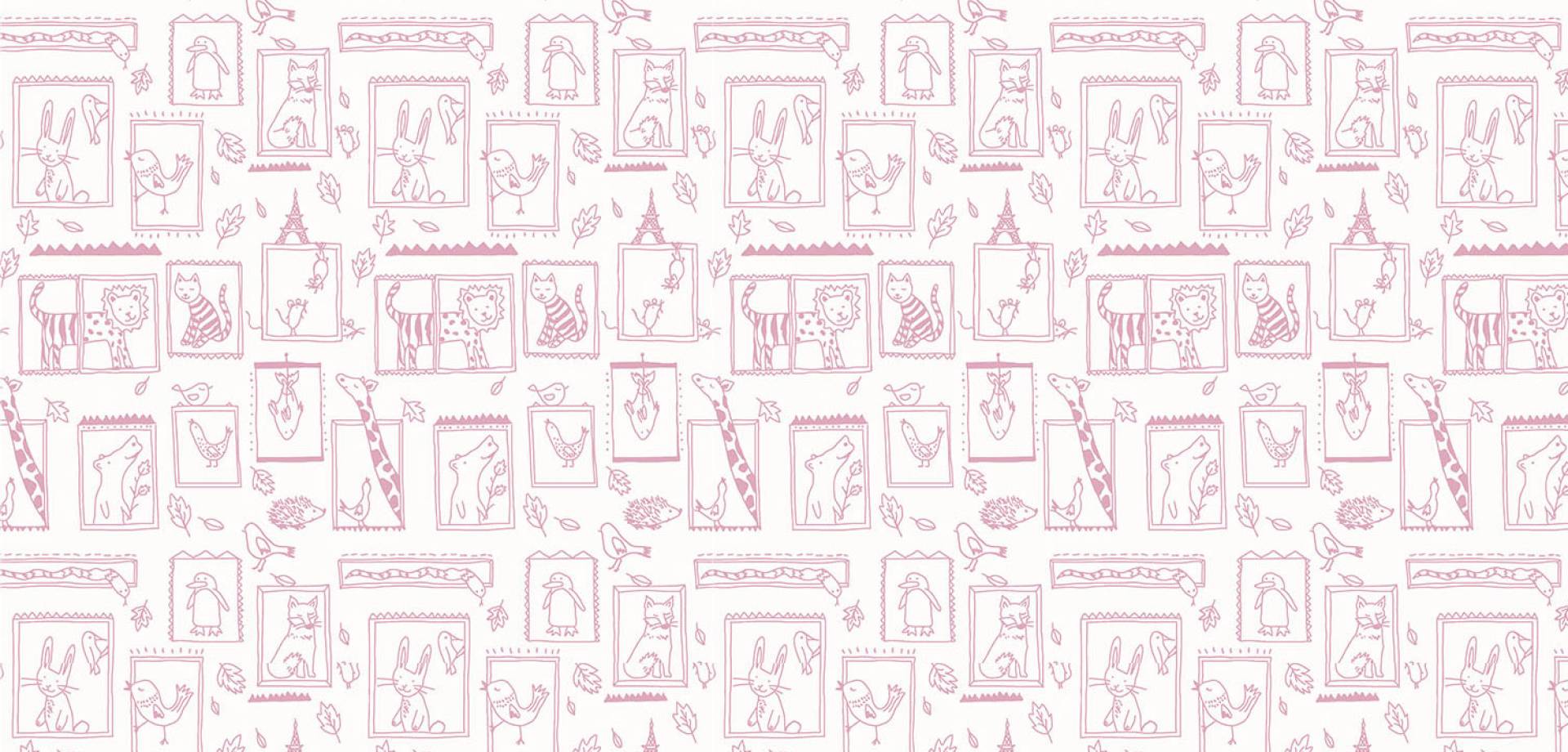 Lilac Doodle Friends