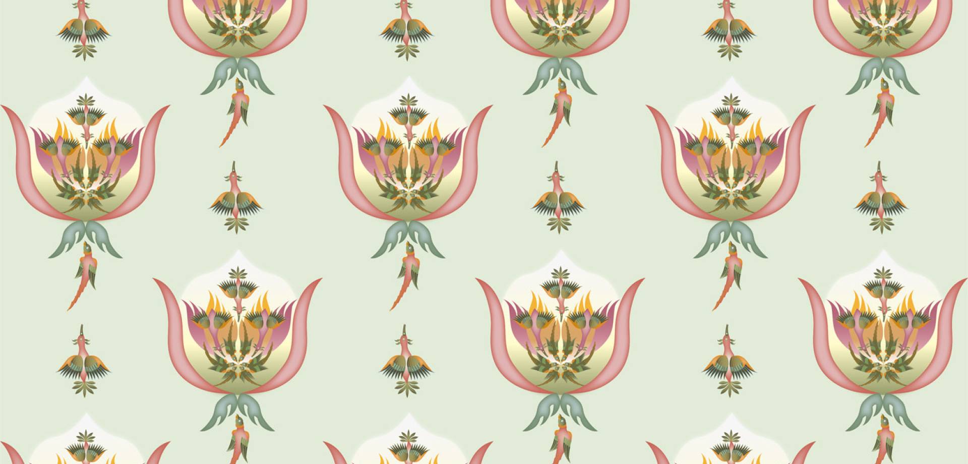 Miniature Leaf Wallpaper
