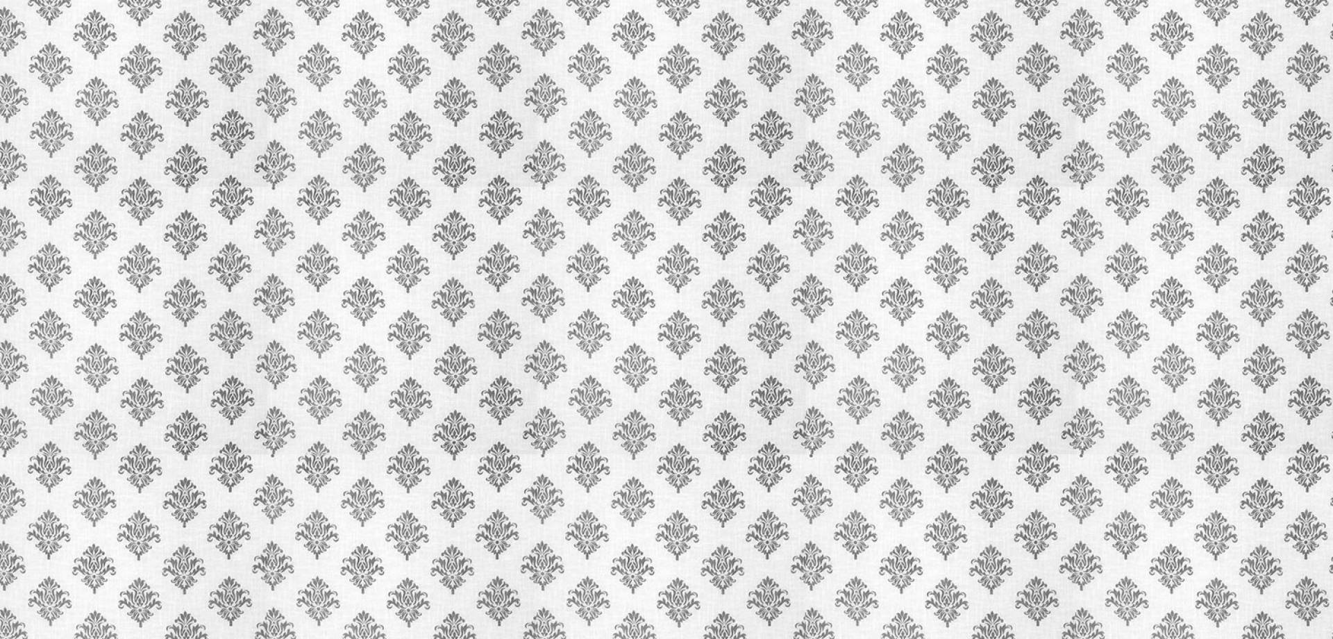 Gray Damask Sheer Curtain