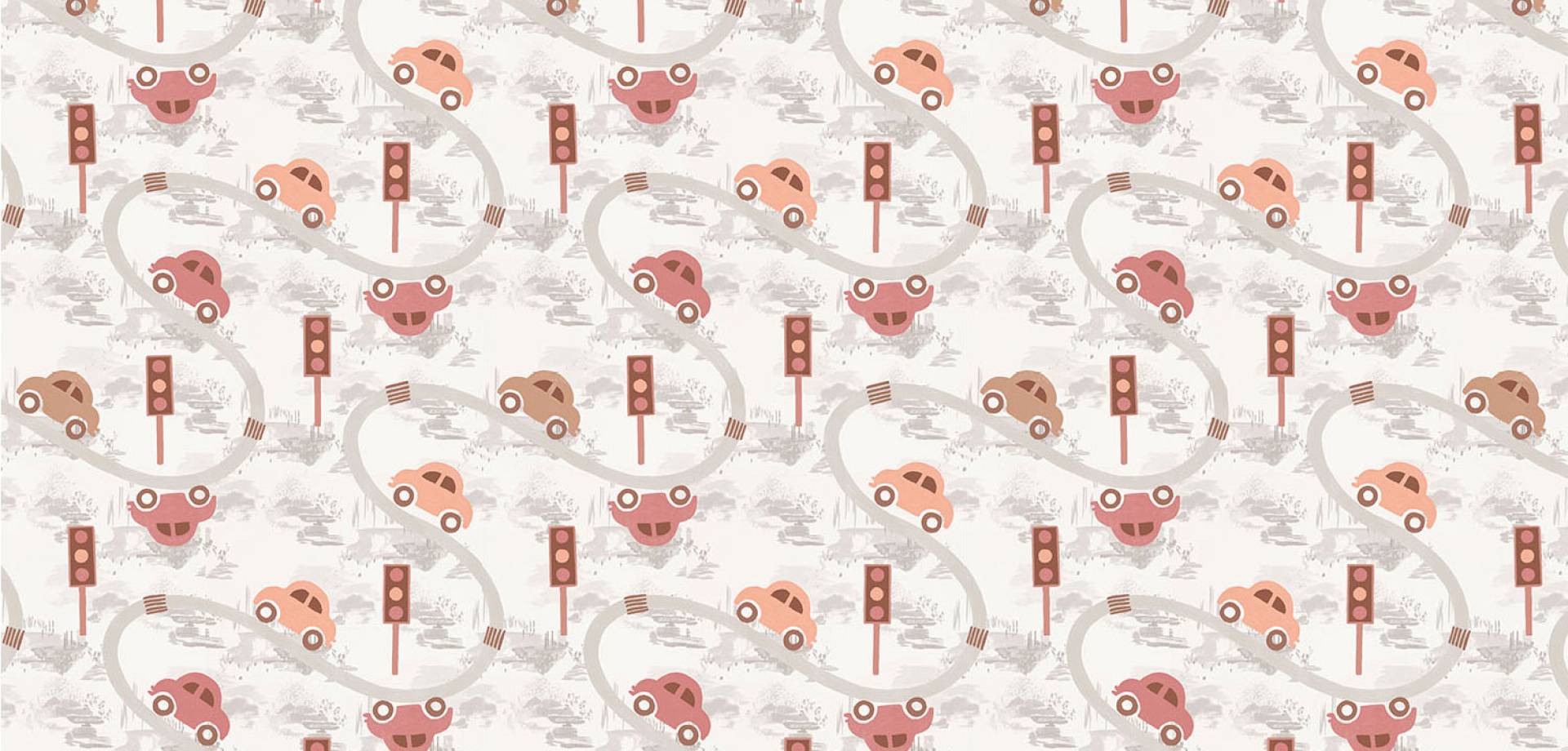City Drive Cotton Curtain