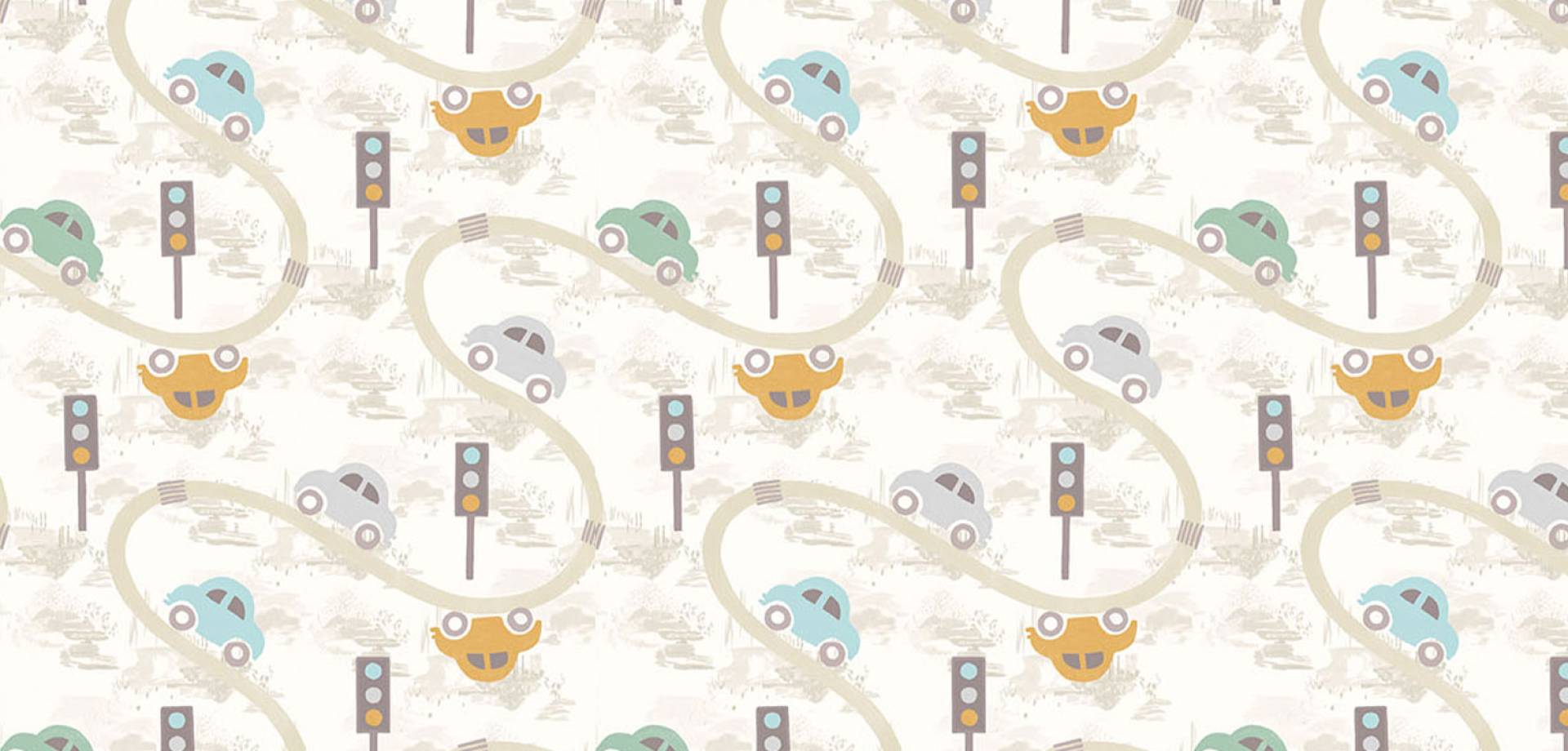 Soft Road Trip Cotton Curtain
