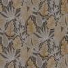 Charcoal with Gold Design