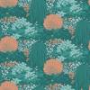 Emerald Green with Soft Jade and Warm Coral Accents