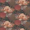 Deep Forest Green with Burnt Sienna and Maroon Accents