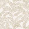 Ivory Beige with Soft Gold Leaf Accents