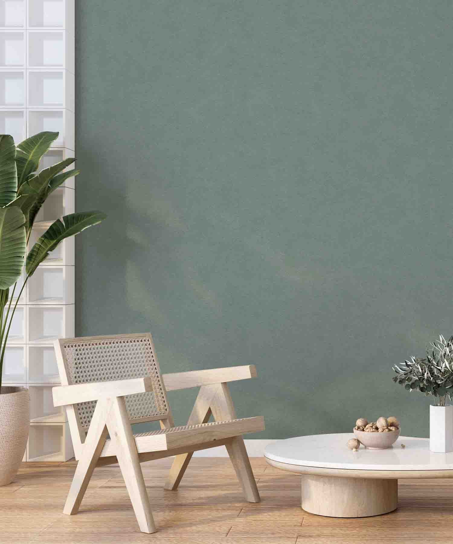 Sage Suede Texture Wallpaper