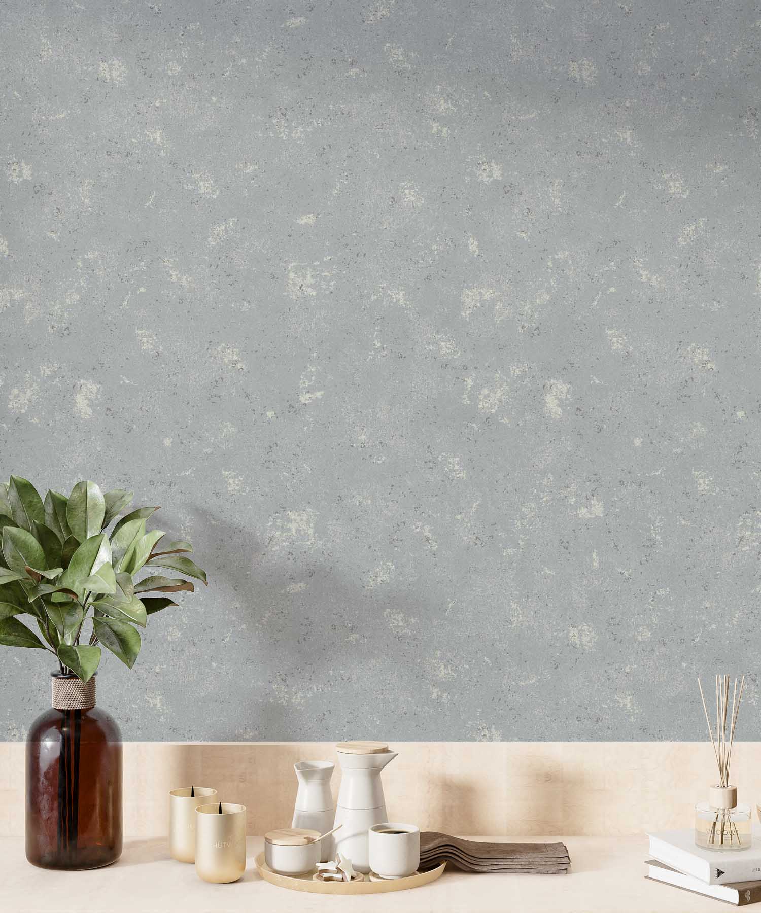 Dew Grey Wallpaper