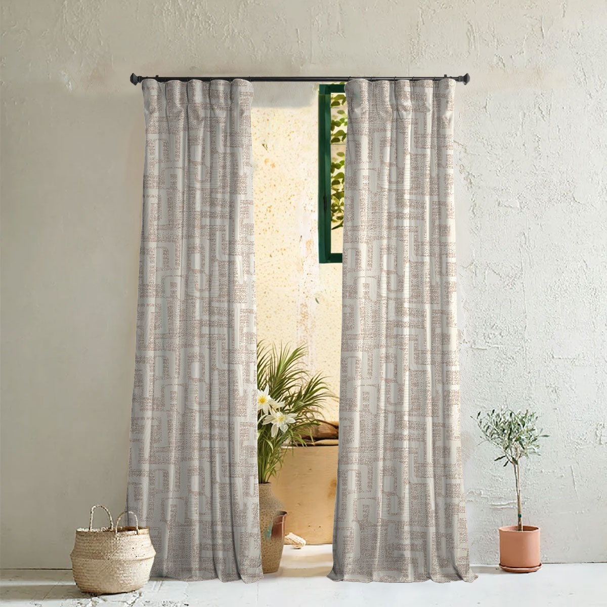 Urban Maze Curtain